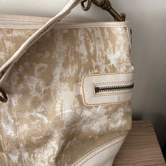 Coach Y2K vintage Hobo Shoulder bag 10010 brass coin fringe - Picture 3 of 13